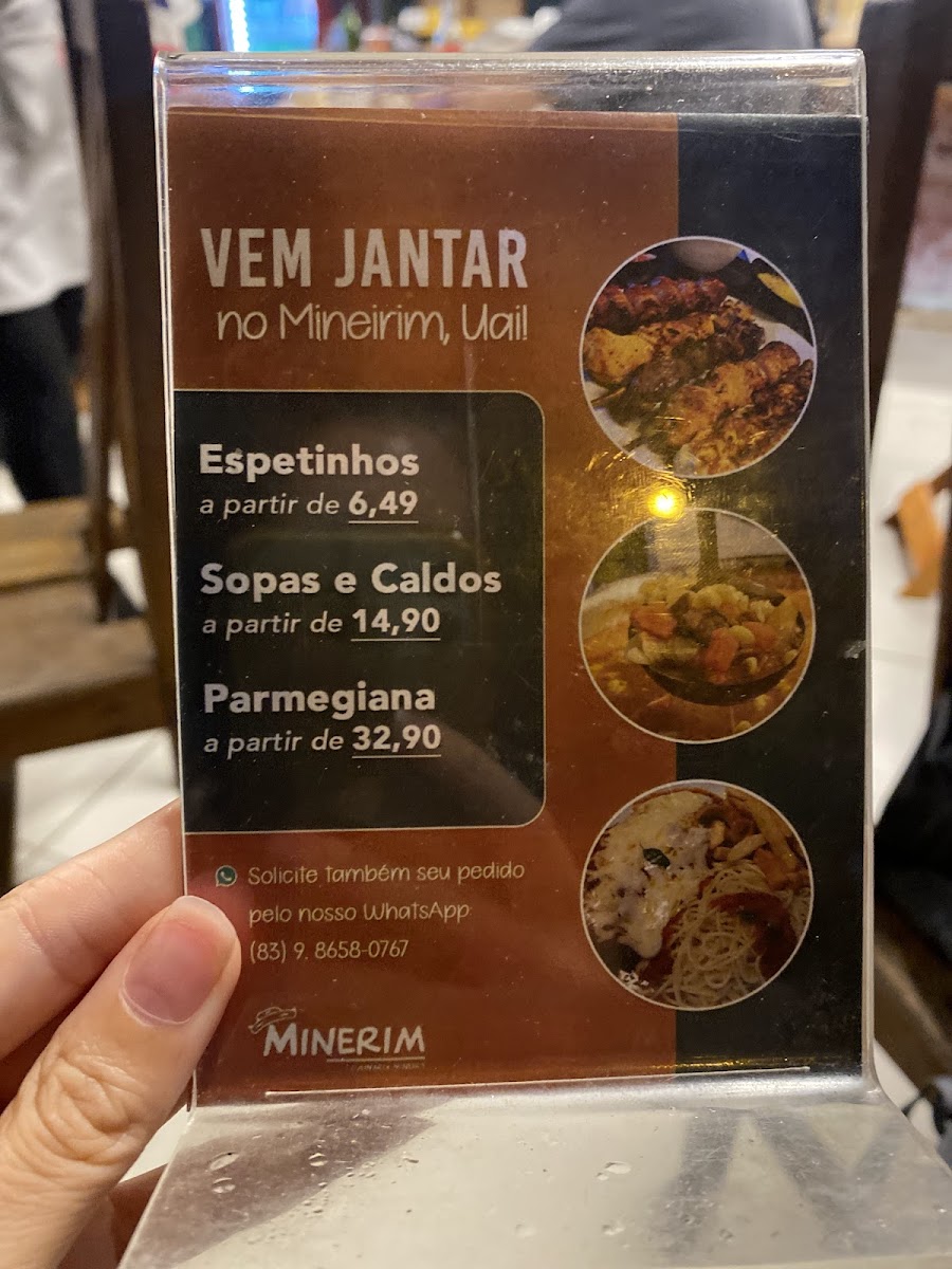 Menu Minerim Trem Bão - Restaurante Mineiro João Pessoa-10