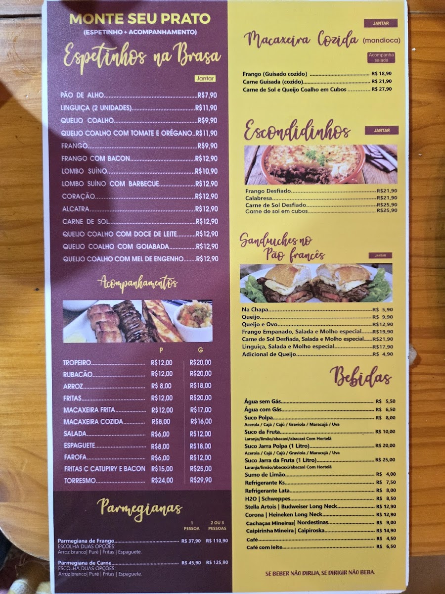 Menu Minerim Trem Bão - Restaurante Mineiro João Pessoa-2