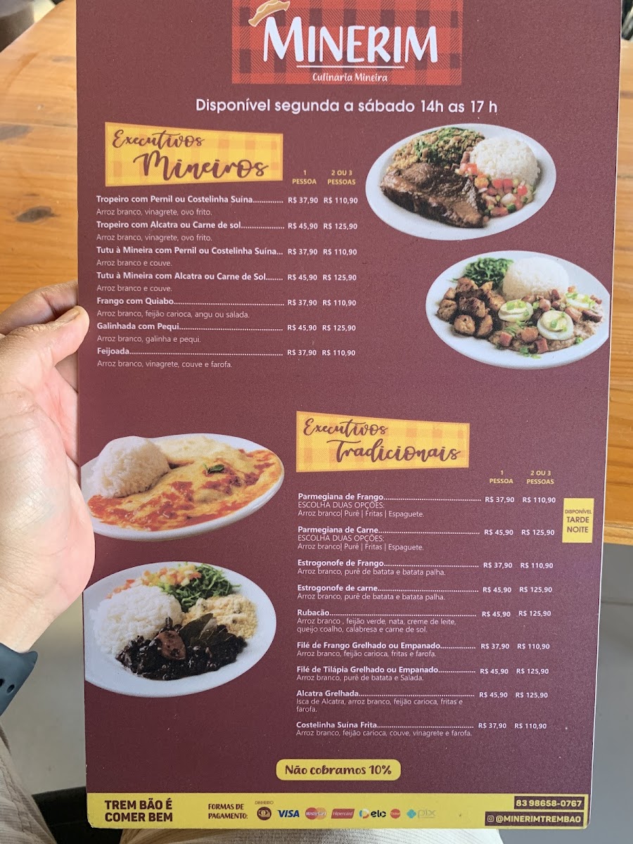 Menu Minerim Trem Bão - Restaurante Mineiro João Pessoa-3