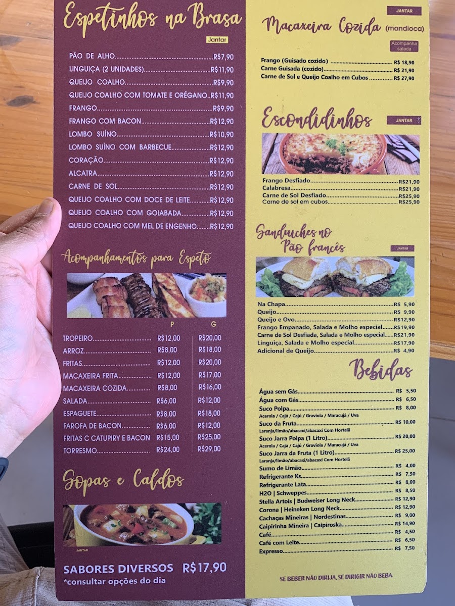 Menu Minerim Trem Bão - Restaurante Mineiro João Pessoa-4